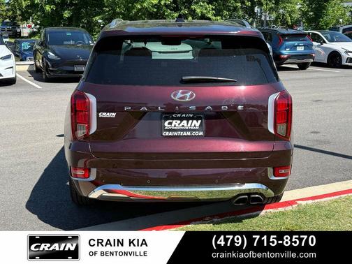 Sierra Burgundy 2020 Hyundai PALISADE Limited