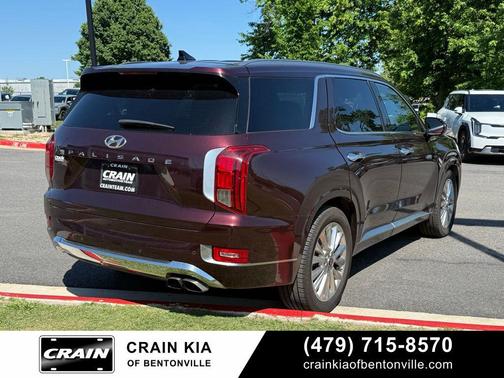 Sierra Burgundy 2020 Hyundai PALISADE Limited