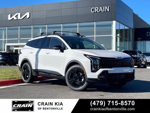Glacial White Pearl 2026 Kia Sportage X-Line