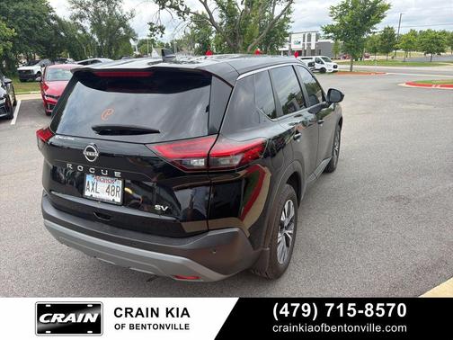 Super Black 2023 Nissan Rogue SV
