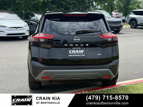 Super Black 2023 Nissan Rogue SV
