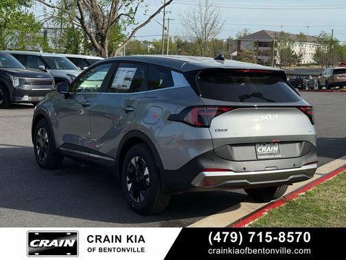 Steel Gray 2026 Kia Sportage Hybrid LX