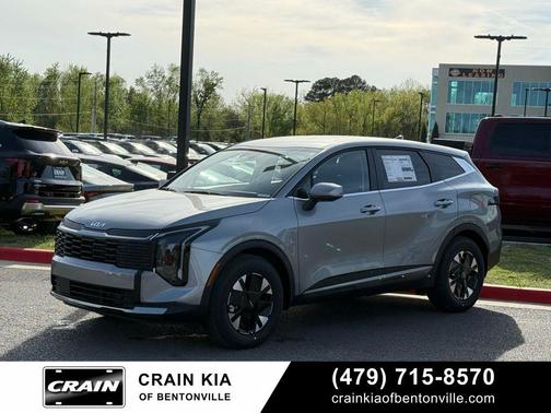 Steel Gray 2026 Kia Sportage Hybrid LX
