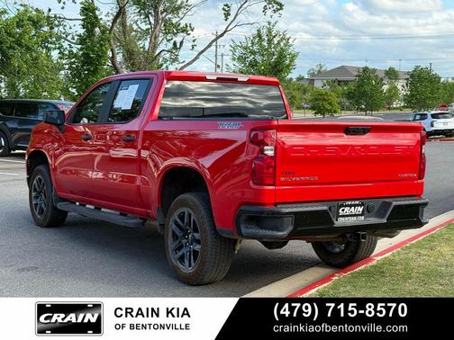 Red Hot 2025 Chevrolet Silverado 1500 Custom Trail Boss