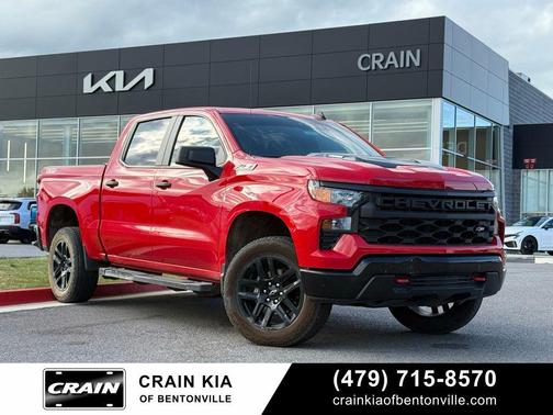 Red Hot 2025 Chevrolet Silverado 1500 Custom Trail Boss