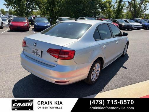 Reflex Silver Metallic 2015 Volkswagen Jetta 1.8T SE