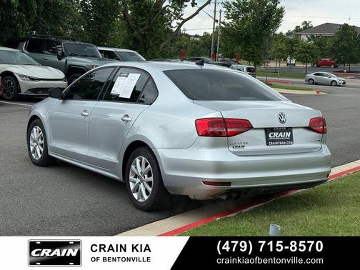 Reflex Silver Metallic 2015 Volkswagen Jetta 1.8T SE