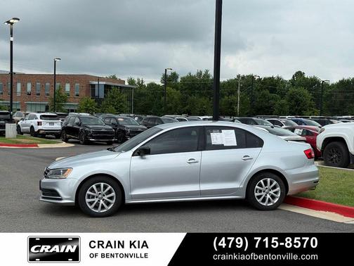 Reflex Silver Metallic 2015 Volkswagen Jetta 1.8T SE