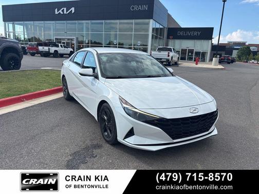Quartz White 2023 Hyundai ELANTRA SEL