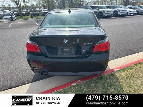 Black 2007 BMW 525 525i