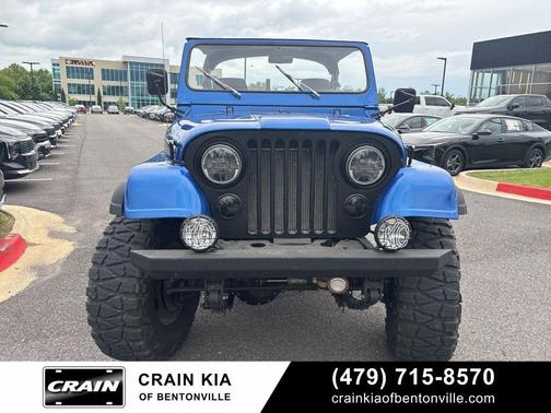 Blue 1986 Jeep CJ-7 4WD