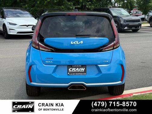 Surf Blue w/Black Roof 2024 Kia Soul GT-Line