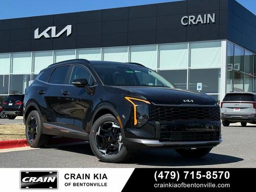 Fusion Black 2026 Kia Sportage Hybrid EX