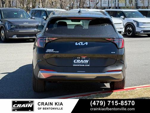 Fusion Black 2026 Kia Sportage Hybrid EX