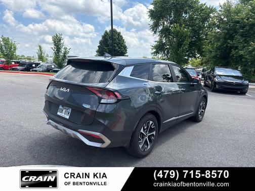 Gravity Gray 2023 Kia Sportage EX