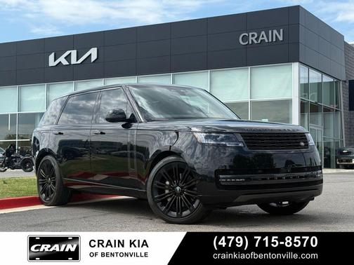 Obsidian Black SV Bespoke Ultra Metallic Gloss 2025 Land Rover Range Rover P400 SE 7 Seat