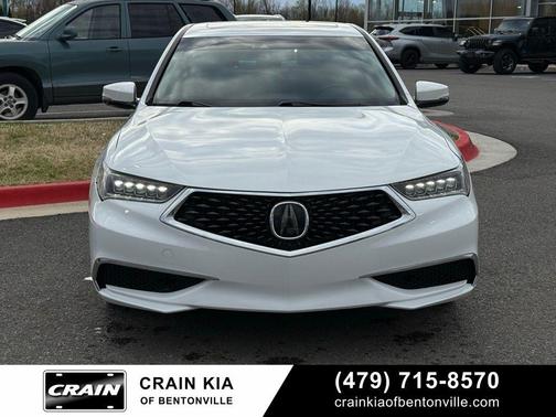 Platinum White Pearl 2020 Acura TLX Technology