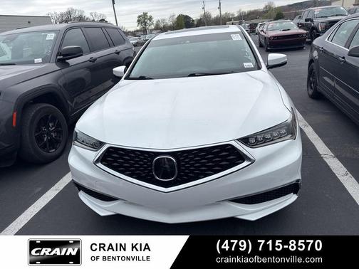 Platinum White Pearl 2020 Acura TLX Technology