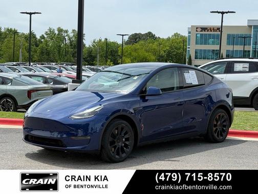Deep Blue Metallic 2022 Tesla Model Y Long Range Dual Motor All-Wheel Drive