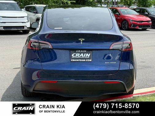 Deep Blue Metallic 2022 Tesla Model Y Long Range Dual Motor All-Wheel Drive