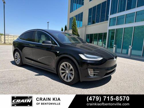 Solid Black 2017 Tesla Model X 75D