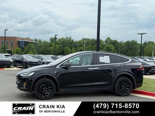 Solid Black 2017 Tesla Model X 75D