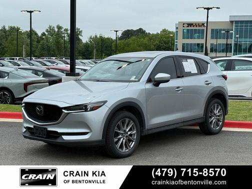 Sonic Silver Metallic 2021 Mazda CX-5 Grand Touring
