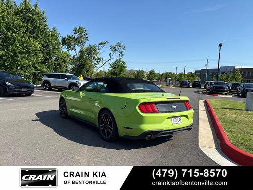 Lime 2020 Ford Mustang EcoBoost Premium