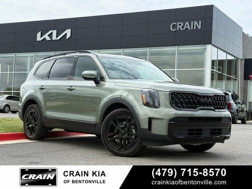 Jungle Green 2025 Kia Telluride EX X-Line