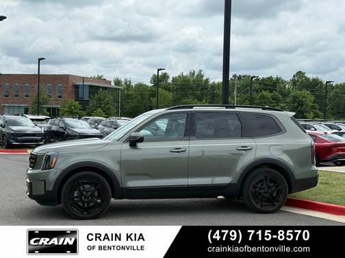 Jungle Green 2025 Kia Telluride EX X-Line