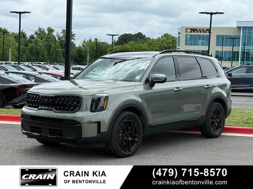 Jungle Green 2025 Kia Telluride EX X-Line