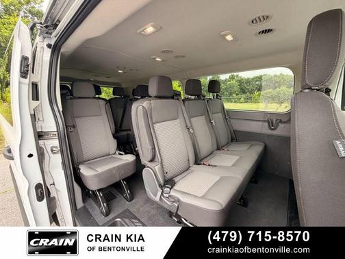 Oxford White 2024 Ford Transit-350 XLT