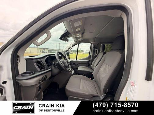 Oxford White 2024 Ford Transit-350 XLT