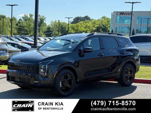 Ebony Black 2026 Kia Sportage X-Line