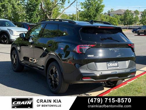 Ebony Black 2026 Kia Sportage X-Line