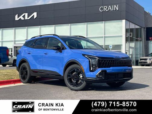 Nebular Blue 2026 Kia Sportage X-Line