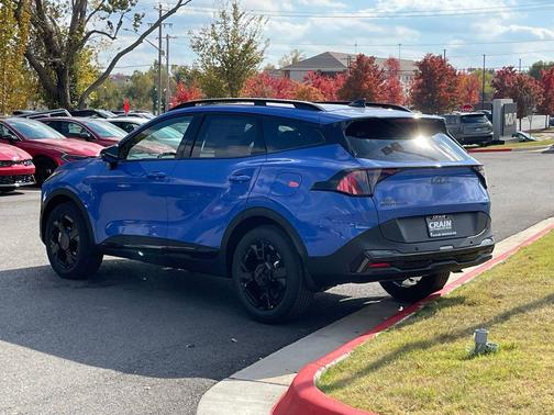 Nebular Blue 2026 Kia Sportage X-Line
