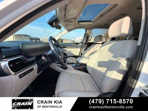 Glacial White Pearl 2024 Kia Telluride SX Prestige