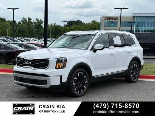 Glacial White Pearl 2024 Kia Telluride SX Prestige