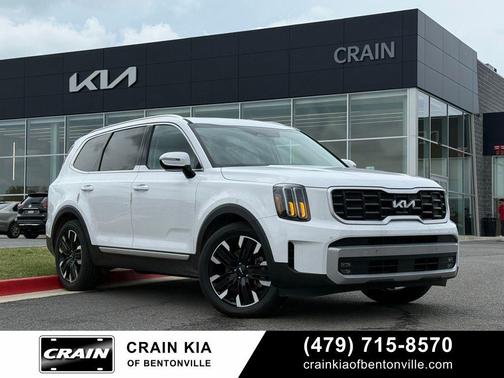 Glacial White Pearl 2024 Kia Telluride SX Prestige