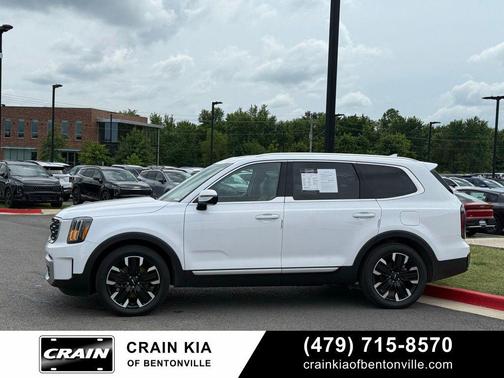 Glacial White Pearl 2024 Kia Telluride SX Prestige