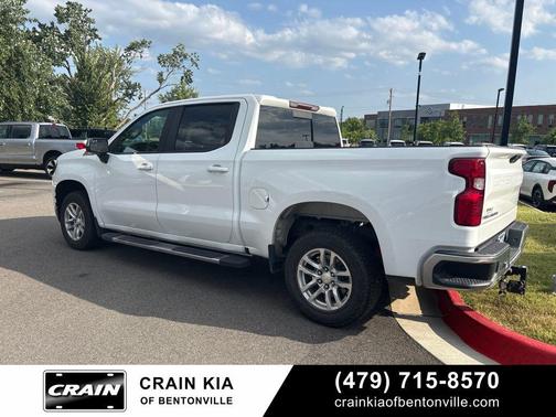 Summit White 2021 Chevrolet Silverado 1500 LT