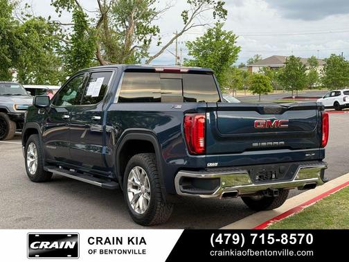 Pacific Blue Metallic 2019 GMC Sierra 1500 SLT