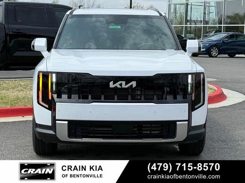 Glacial White Pearl 2027 Kia Telluride Hybrid EX