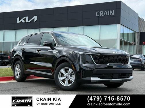 Ebony Black 2026 Kia Sorento LX