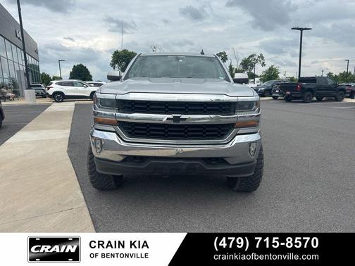 Silver Ice Metallic 2017 Chevrolet Silverado 1500 1LT