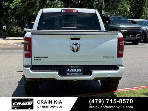Bright White Clearcoat 2021 RAM 1500 Laramie
