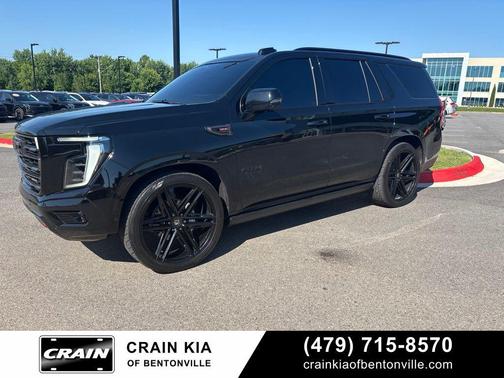 Onyx Black 2025 GMC Yukon 4WD AT4 Ultimate