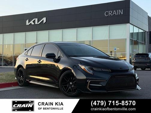 Black Sand Pearl 2022 Toyota Corolla SE