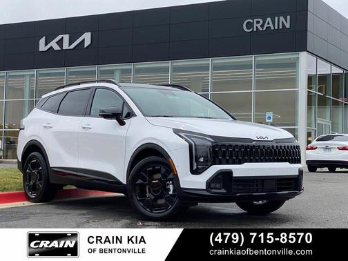 Glacial White Pearl 2026 Kia Sportage X-Line